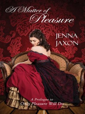 cover image of A Matter of Pleasure